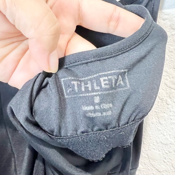 Athleta Swim Exercise Strappy Dress Black Size Medium M - Picture 6 of 7